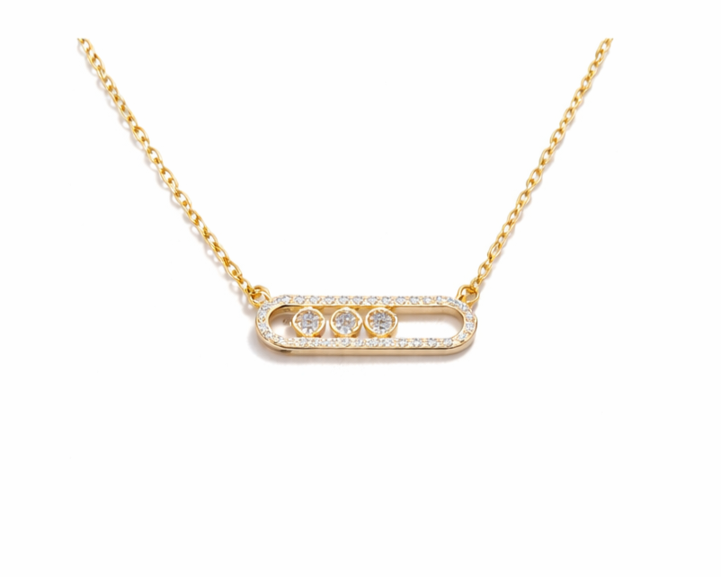Trinity Link Necklace