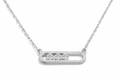 Trinity Link Necklace - Silver