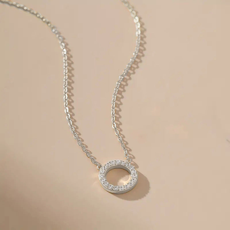Minimalist Round Stainless steel  necklace