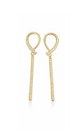 Zircon Drop Earrings