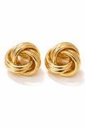 Gold Knot Earrings