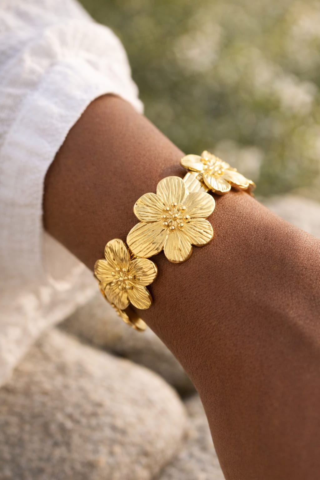 Sunlit Petal Bracelet