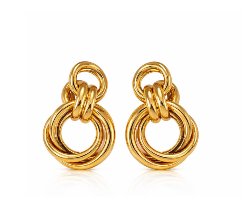 Titanium Steel Drop Earring